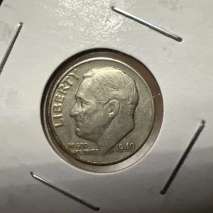 1949-D Roosevelt Dime 10 Cents 90% Silver Actual Coin. Check My others Dimes Out - Picture 1 of 2