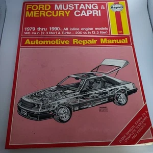 Ford Mustang Mercury Capri 1979 -1990 Automotive Repair Manual - Picture 1 of 6