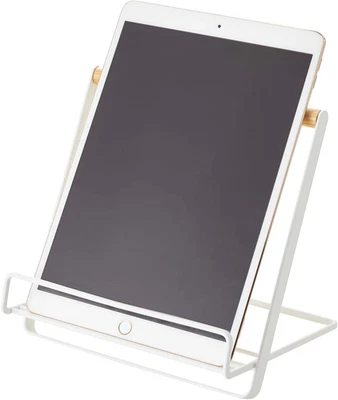 Home Tosca Cookbook Stand - Kitchen Cooking Recipe Holder for Counter - Steel +  - Image 1 of 4