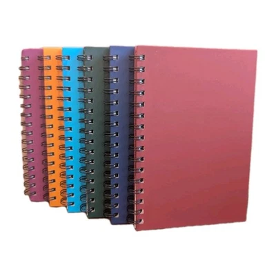 6Pcs Hardcover Spiral Notebook, A5 Lined Journals 5.5X8.5In, 160 Pages Book - Image 1 of 4
