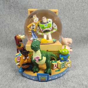 Bradford Exchange Disney Pixar Toy Story musikalischer Glitzerglobus Woody Buzz lesen - Bild 1 von 10