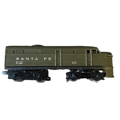 Lionel Postwar Rare Alco Santa Fe Olive Drab No. 221 Tested Runs - Image 1 of 4