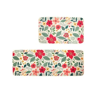 Pioneer Woman Floral Kitchen Rug for Floor,2 Pieces Kitchen Mats for Floor Wa... - Bild 1 von 8