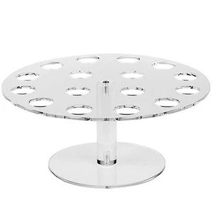 Ice Cream Cone Holder, 16 Holes Acrylic Ice Cream Stand, Eco-friendly Waffle ... - Picture 1 of 9