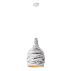 Balsam 1-Light Pendant in Brindled Bamboo - Picture 1 of 6