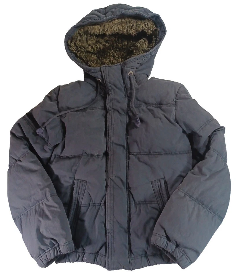 Antigo Abercrombie & Fitch New York Masculino Kempshall com Capuz Tamanho Pequeno Gorpcore - Imagem 1 de 4