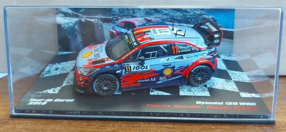 MODELLINO AUTO 1:43 - HYUNDAI I20 WRC - Le leggende del Rally DeAgostini. - Immagine 1 di 1