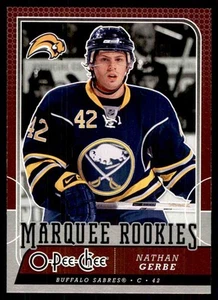 2008-09 O-PEE-CHEE NATHAN GERBE ROOKIE #716 - Picture 1 of 2