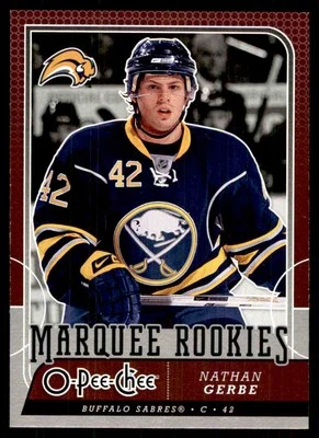 2008-09 O-PEE-CHEE NATHAN GERBE ROOKIE #716 - Image 1 of 2