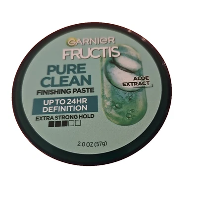 Новая запечатанная паста для волос Garnier Fructis Pure Clean Extra Strong Hold банка 2 унции - Изображение 1 из 4
