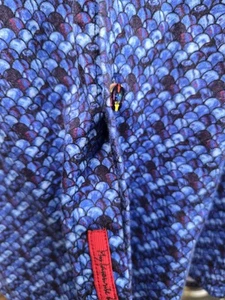 visconti black shirt,mens XL.blue Button Up, Long Sleeve. 0701 R018 - Picture 1 of 8