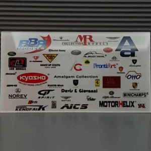 Diorama 1/18 Car Garage Decor Poster Mural Model Scene Display Model Accessories - Picture 1 of 36