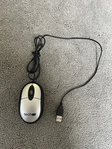 TechAir XM301B USB Optical Mouse - Silver / Black Colour. Used - Picture 1 of 5