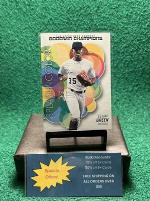 2023 Upper Deck Splash of Color #129 Elijah Green - Image 1 of 2