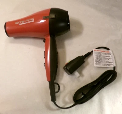 全新无标签 KISS 1875 PRO TOURMALINE CERAMIC BLOW DRYER - KBD01WM — 第 1/4 张图片