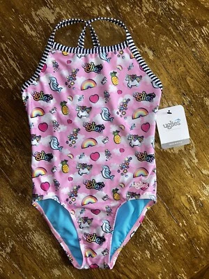 Traje de baño de una pieza Uglies By Dolfin - Estampado Sweet Dreams | Niñas Talla 12 | Nuevo con etiquetas Foto 1 de 4