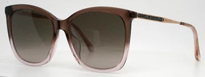 JIMMY CHOO Nerea/G/S 08MHA Brown Purple Womens Square Sunglasses 57-17-145 AS-IS - Picture 1 of 15