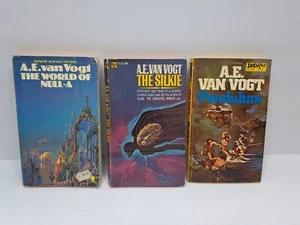 A.E. Van Vogt Vintage Science Fiction Taschenbuch Menge Null-A Pendel Seikie - Bild 1 von 11