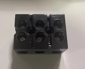 NEW 10 pcs MARATHON / KULKA 985-GP-03 Heavy Duty Terminal Block 6P 600V 4-18AWG - Picture 1 of 6