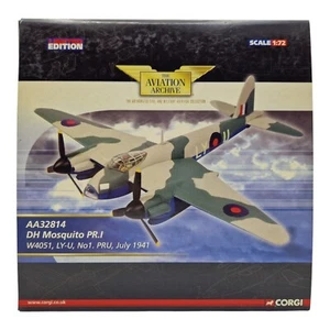 Corgi Aviation Archive 1:72 DH Mosquito PR.I, July 1941, Diecast Model AA32814 - Picture 1 of 9