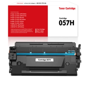 10K Pages High-Yield Toner For Canon 057 057H ImageClass LBP220 MF440 445 Series - Picture 1 of 8