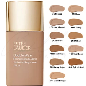 ESTEE LAUDER Double Wear Sheer Long-Wear Makeup Foundation SPF20 30ml *CHOOSE* - Picture 1 of 5