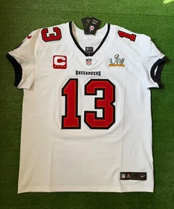 Authentic Mike Evans Tampa Bay Buccaneers Super Bowl 55 Nike Elite Jersey Sz 48 - Picture 1 of 13