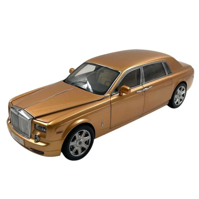 Modellino Auto Kyosho 1/18 Rolls Royce Phantom Extended Wheelbase Gold - Immagine 1 di 4