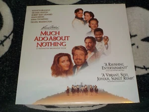 Much Ado About Nothing NEW SEALED Laserdisc LD Kenneth Branagh Free Ship $50 - Picture 1 of 2