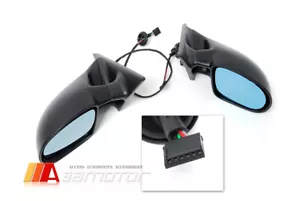 M3 Style Electric Heating LHD Side Mirrors Set fits 99-03 BMW E46 3-Series Coupe - Picture 1 of 5