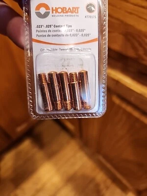 Hobart 770175 .023" puntas de contacto - paquete de 5 Foto 1 de 2