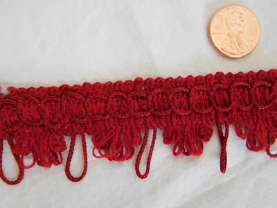 Consola Choice LOOP FLECOS RIBETE NUEVA POR YARDA YD BTY H11 rojo malva azul marino amarillo  Foto 1 de 4