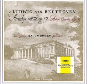 3LP Box BEETHOVEN String Quartets Op.59 (Rasumovsky) KOECKERT SQ DGG LPM-18365+ - Picture 1 of 3