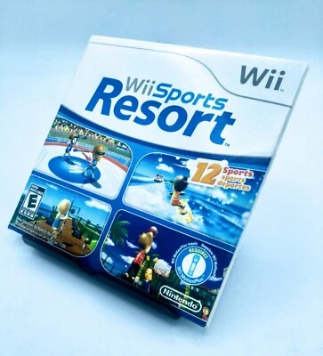 Wii SPORTS RESORT NINTENDO Wii NEW Sealed Cardboard Sleeve - Image 1 of 2