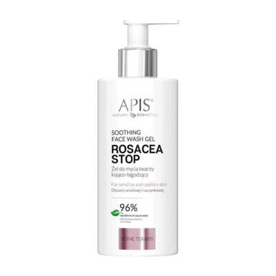 APIS NATURAL COSMETICS UK Apis Rosacea-Stop Soothing & calming facial cleansing gel | 300 ml