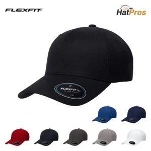 FLEXFIT Performance Baseball Cap NU® 6100NU Hat Blank Fitted Flex Fit - Picture 1 of 24