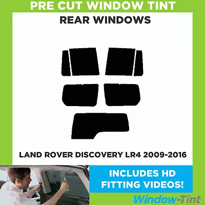 Pre Cut Car Window Tinting Kit For Land Rover Discovery LR4 2009-16 Rear Windows • 47.57€