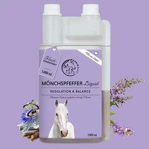 Mönchspfeffer Liquid 1 L - hochdosierter Mönchspfeffer für Pferde - Bild 1 von 7