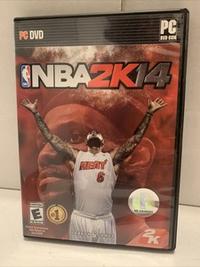 NBA 2K14 PC Game Complete Lebron James Cover Miami Heat