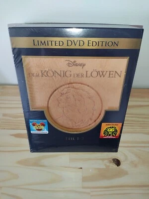 Il Re Leone La Trilogia - IL RE LEONE - PARTE 1-3 (Scatola Di Legno) - NUOVO - Immagine 1 di 3