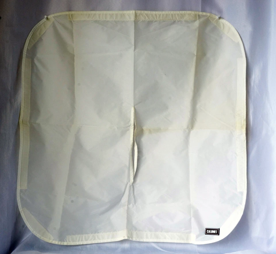 Vintage Calumet Diffusion Cloth Sheet for Small Medium Softbox 28x28"  - Image 1 of 4