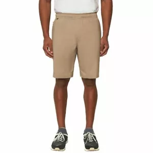Voyager Mens Performance Shorts Size 2XL Color Greige - Picture 1 of 2