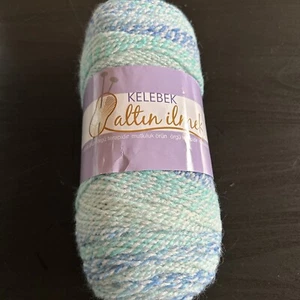 Altin Ilmek Yarn Kelebek Gradient Baby Yarn, Blue/green Parti, Acrylic Crochet - Picture 1 of 9