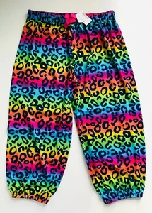 The Children's Place Girl's Pajama Capri Bottoms Rainbow Animal Print Sz XL 14 - Picture 1 of 11