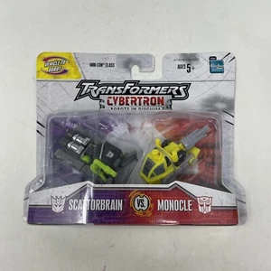 2005 Hasbro Transformers Cybertron Scattorbrain and Monocle 2 Pk Mini-Con Class - Picture 1 of 10