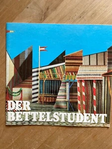 Der Bettelstudent Operette Zell Millöcker Komische Oper Berlin Programm DDR 1983 - Bild 1 von 4