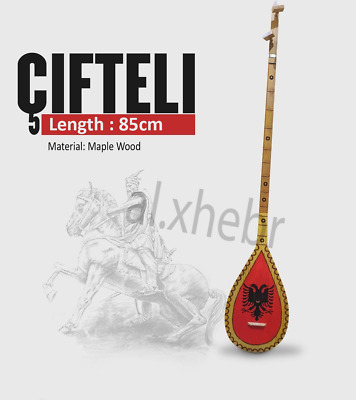 Cifteli, Albanian Qifteli, Shqiperi, Kosovo, Instrument, Folk, Traditional, Gegh • 51.23€