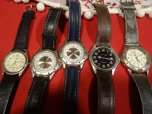 5montres   pour récup  bijoutier ou bricoleur  ne sais pas si fonctION - Picture 1 of 24