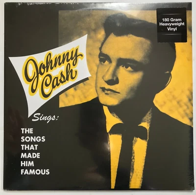 Johnny Cash Sings The Songs That Made Him Famous NEW 180g Vinyl LP Album - Image 1 of 4