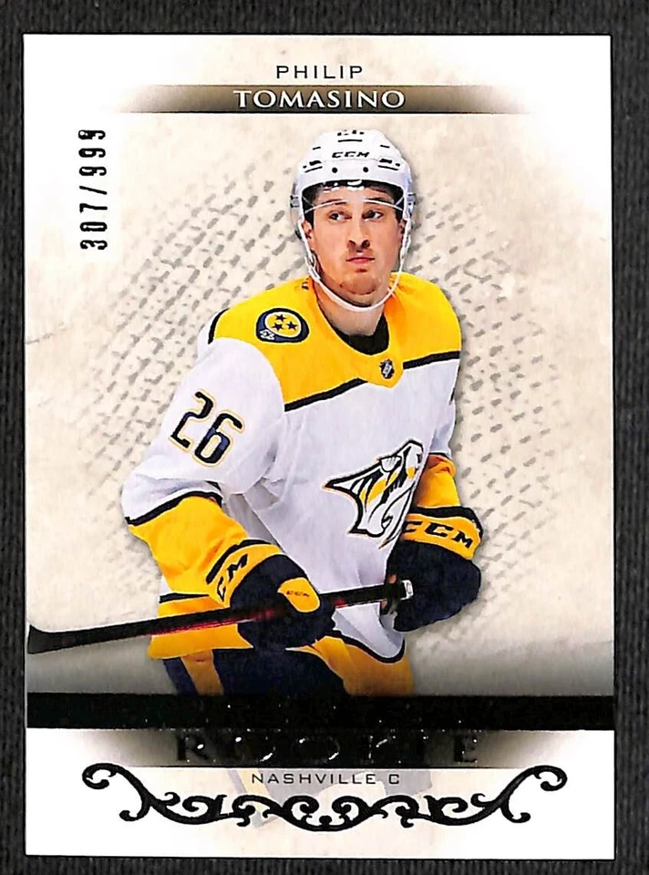 2021-22 Upper Deck Artifacts Philip Tomasino #RED197 Rookie /999 Predators Card - Image 1 of 2